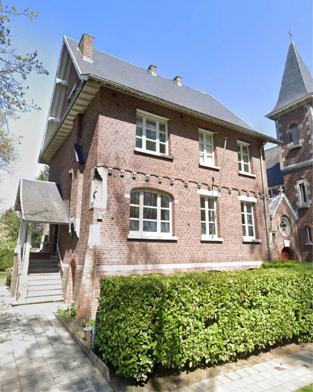 Un bâtiment de l'Unité pastorale de l'Alliance, à Uccle